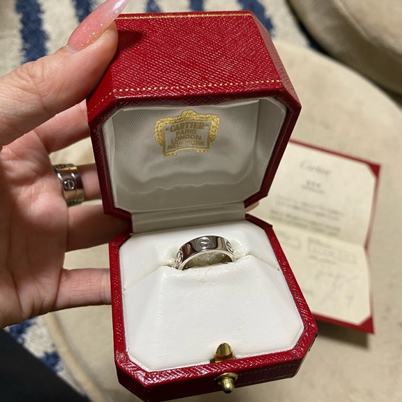 🔺SOLD🔺Authentic Cartier Love Ring Size 49 - Picture 1 of 7